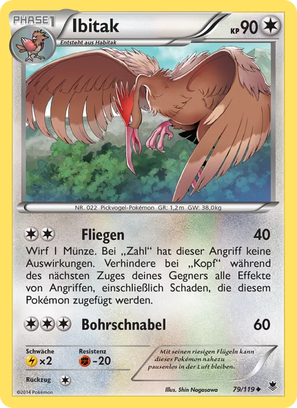 Karte Ibitak aus Phantomkräfte, Nummer 79/119