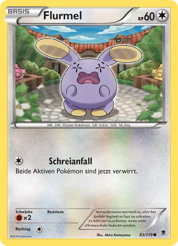 Karte Flurmel aus Phantomkräfte, Nummer 83/119