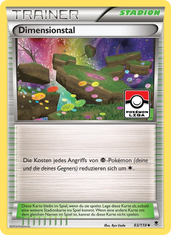 Karte Dimensionstal aus Phantomkräfte, Nummer 93/119