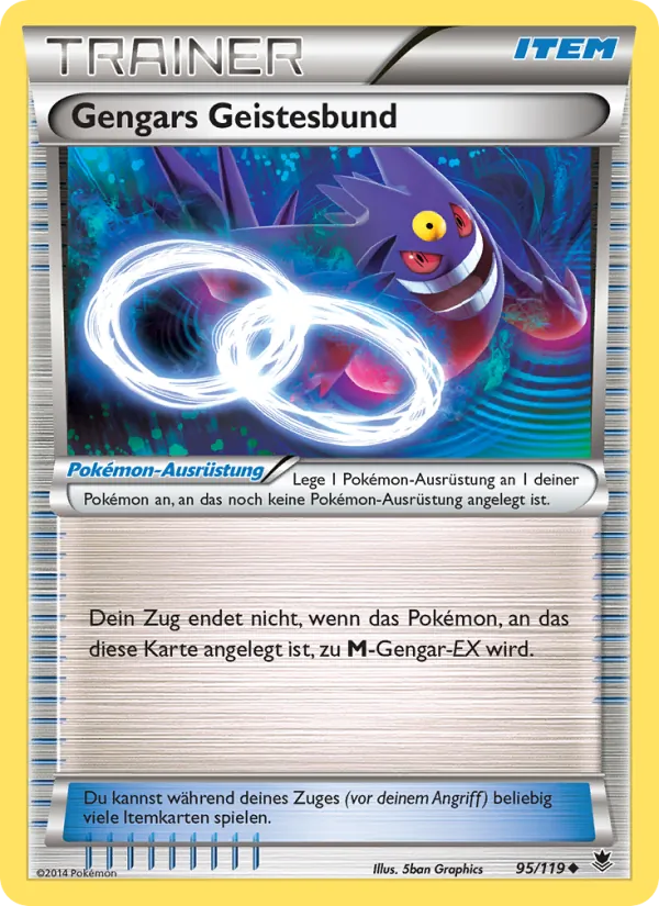 Karte Gengars Geistesbund aus Phantomkräfte, Nummer 95/119