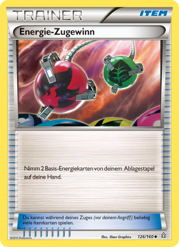 Karte EnergieZugewinn aus Protoshock, Nummer 126/160