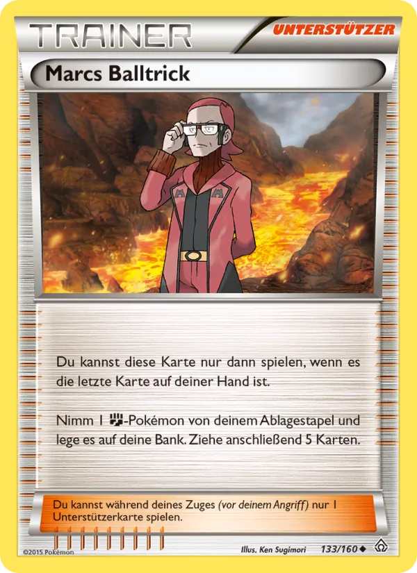Karte Marcs Balltrick aus Protoshock, Nummer 133/160