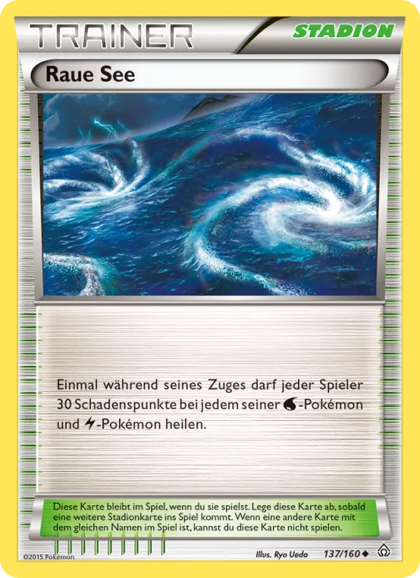 Karte Raue See aus Protoshock, Nummer 137/160