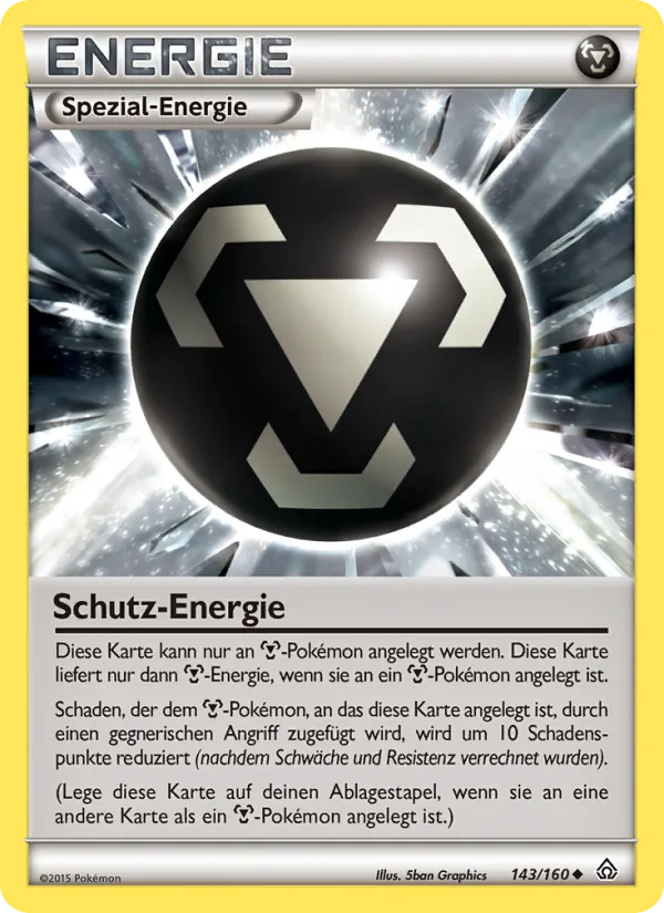 Karte SchutzEnergie aus Protoshock, Nummer 143/160
