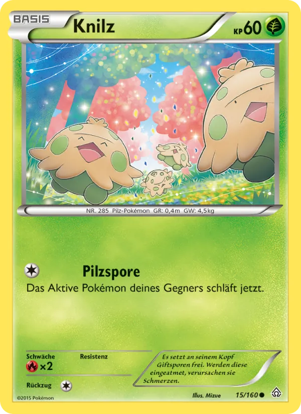 Karte Knilz aus Protoshock, Nummer 15/160