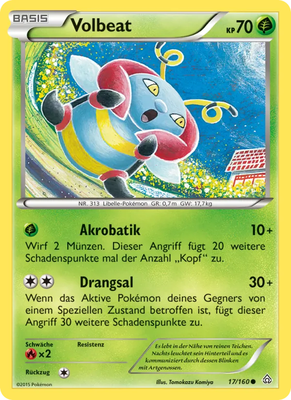 Karte Volbeat aus Protoshock, Nummer 17/160