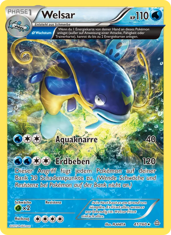 Karte Welsar aus Protoshock, Nummer 41/160
