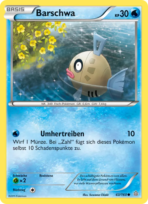 Karte Barschwa aus Protoshock, Nummer 43/160