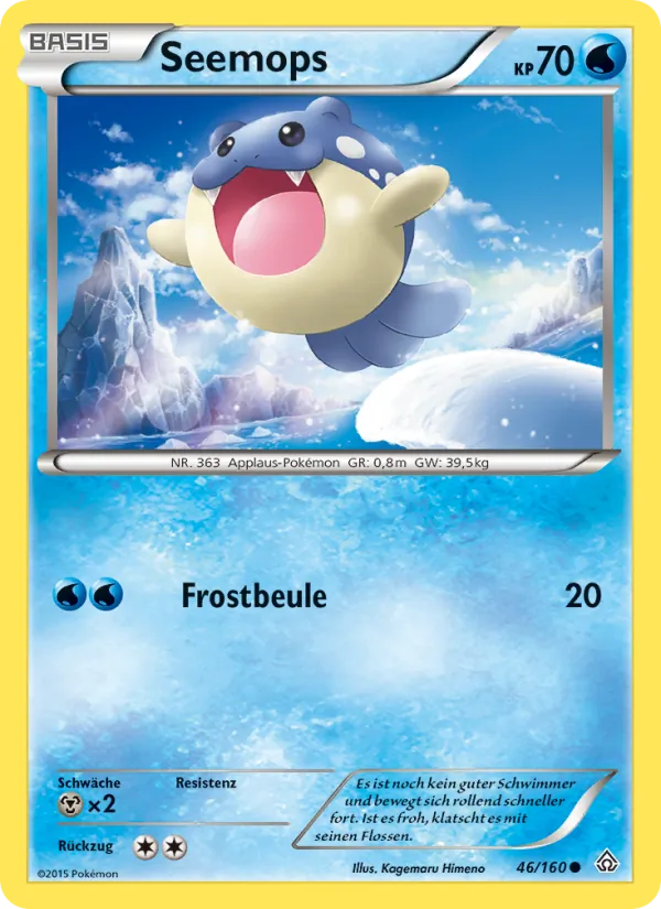 Karte Seemops aus Protoshock, Nummer 46/160