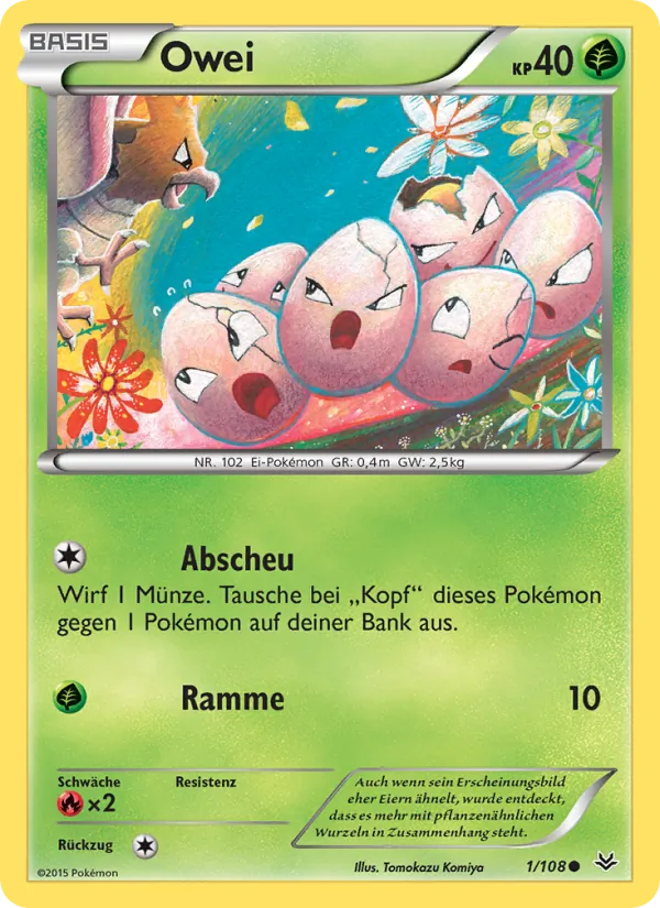 Karte Owei aus Drachenleuchten, Nummer 1/108