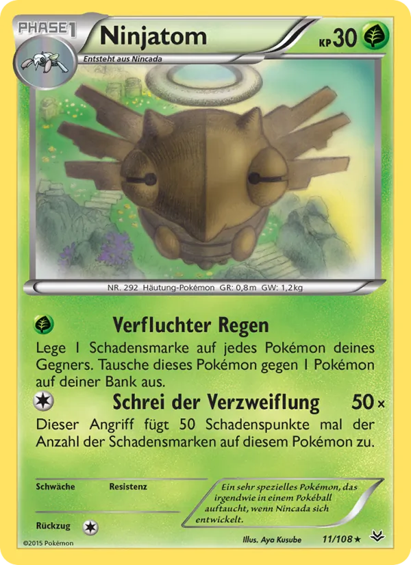 Karte Ninjatom aus Drachenleuchten, Nummer 11/108