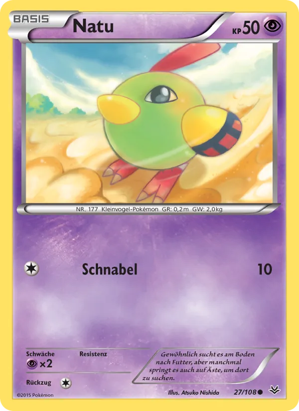 Karte Natu aus Drachenleuchten, Nummer 27/108