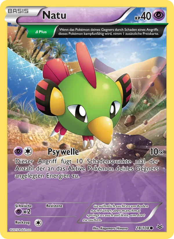 Karte Natu aus Drachenleuchten, Nummer 28/108