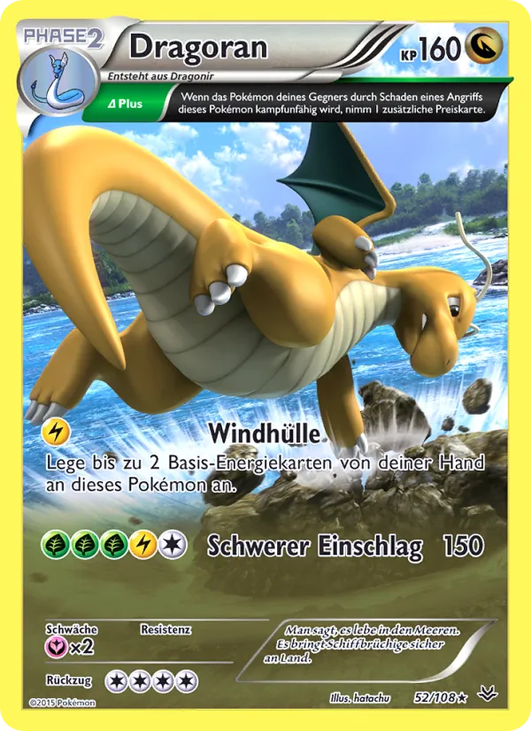 Karte Dragoran aus Drachenleuchten, Nummer 52/108