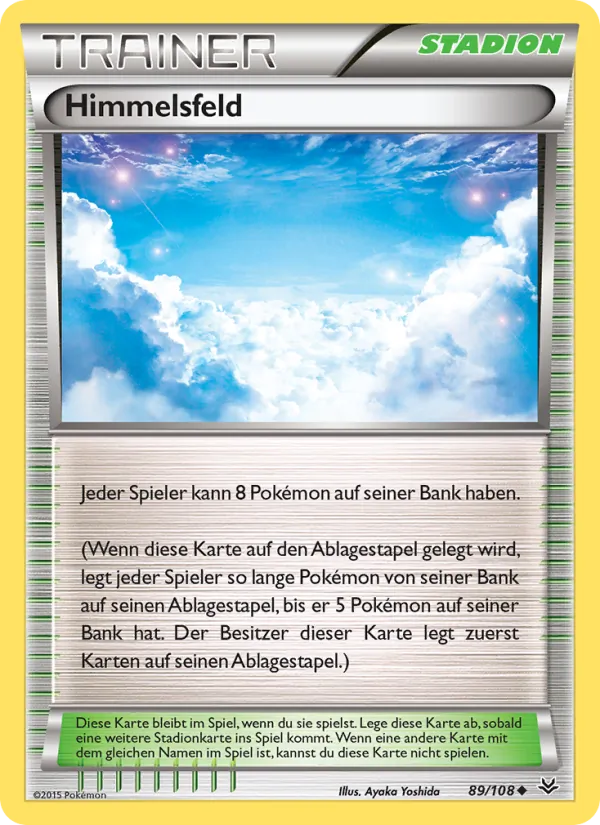 Karte Himmelsfeld aus Drachenleuchten, Nummer 89/108
