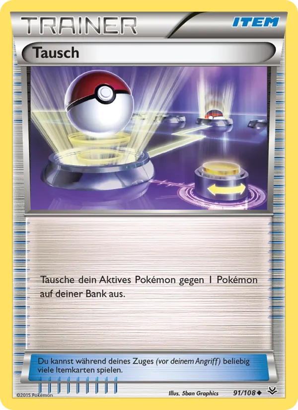 Karte Tausch aus Drachenleuchten, Nummer 91/108