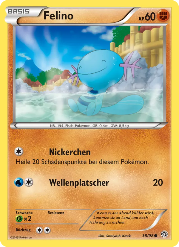 Karte Felino aus Ewiger Anfang, Nummer 38/98