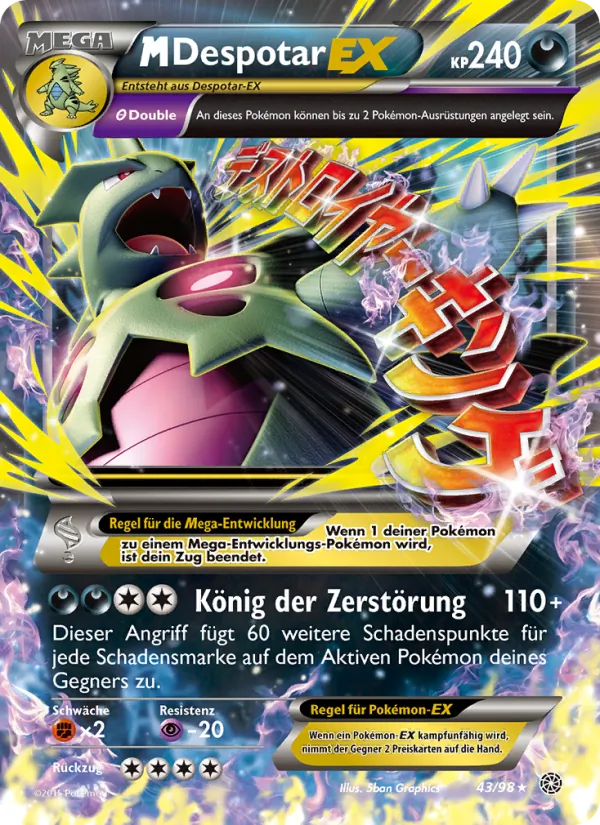 Karte M-Despotar EX aus Ewiger Anfang, Nummer 43/98