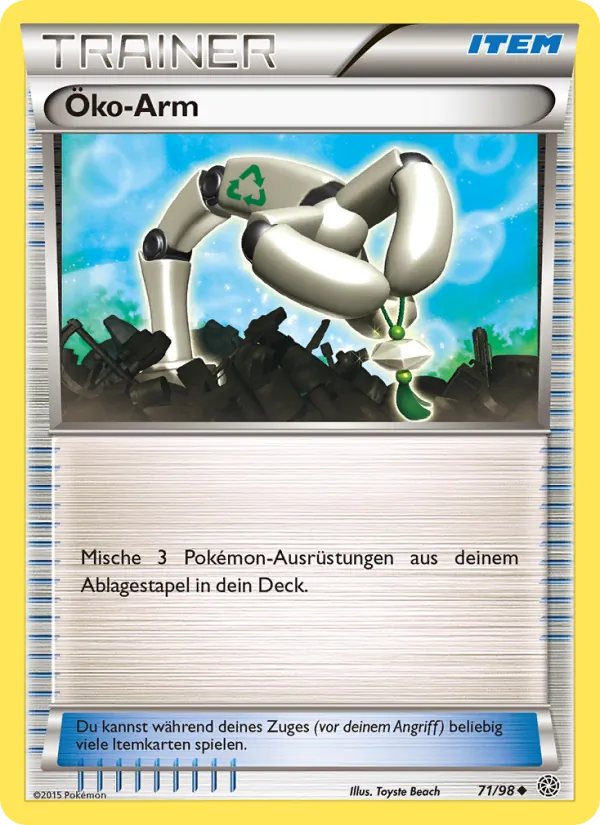 Karte ÖkoArm aus Ewiger Anfang, Nummer 71/98