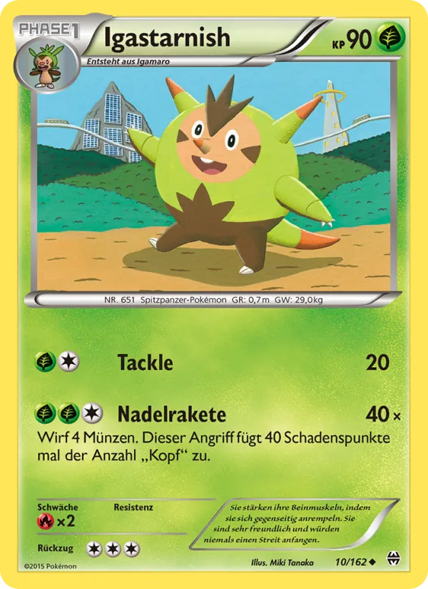 Karte Igastarnish aus TURBOstart, Nummer 10/162