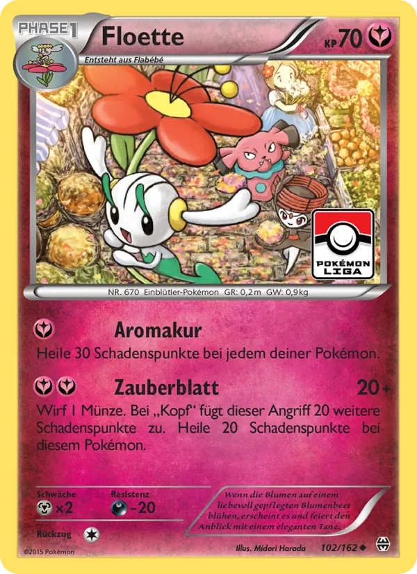 Karte Floette aus TURBOstart, Nummer 102/162