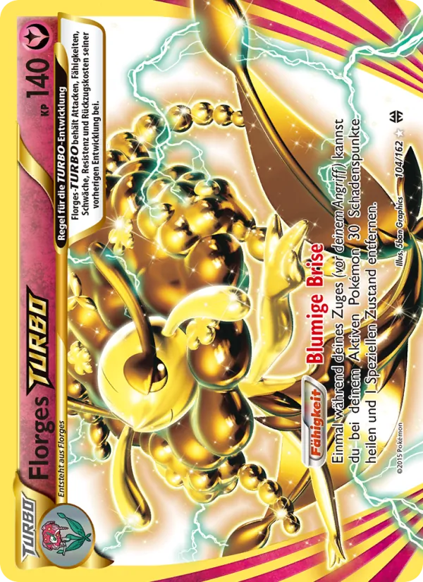 Karte Florges-TURBO aus TURBOstart, Nummer 104/162