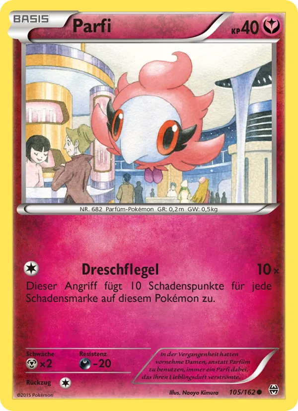 Karte Parfi aus TURBOstart, Nummer 105/162