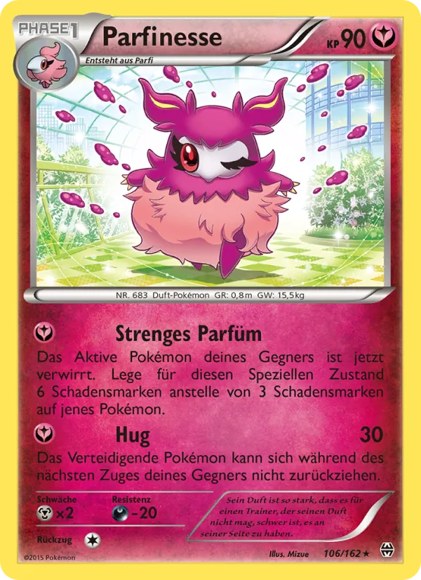 Karte Parfinesse aus TURBOstart, Nummer 106/162