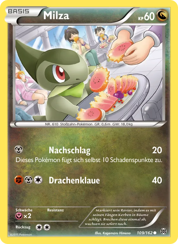 Karte Milza aus TURBOstart, Nummer 109/162