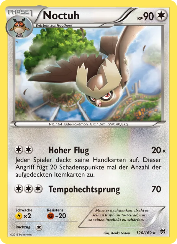 Karte Noctuh aus TURBOstart, Nummer 120/162