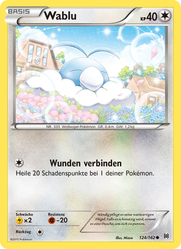 Karte Wablu aus TURBOstart, Nummer 124/162