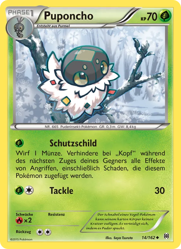Karte Puponcho aus TURBOstart, Nummer 14/162