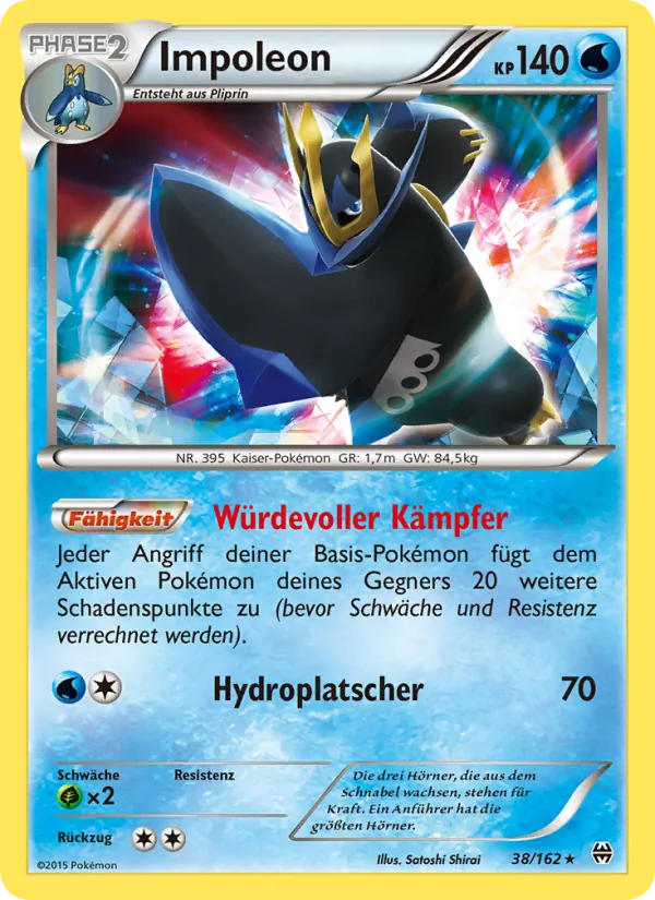 Karte Impoleon aus TURBOstart, Nummer 38/162
