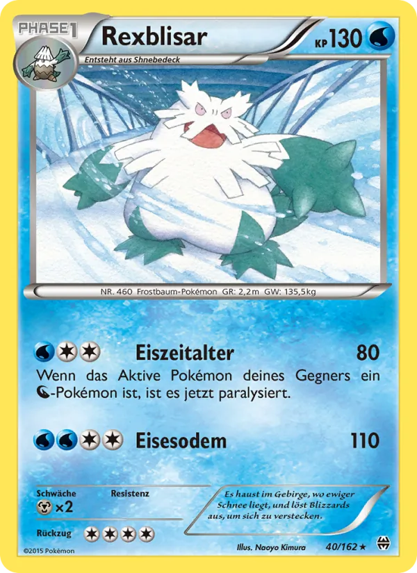 Karte Rexblisar aus TURBOstart, Nummer 40/162