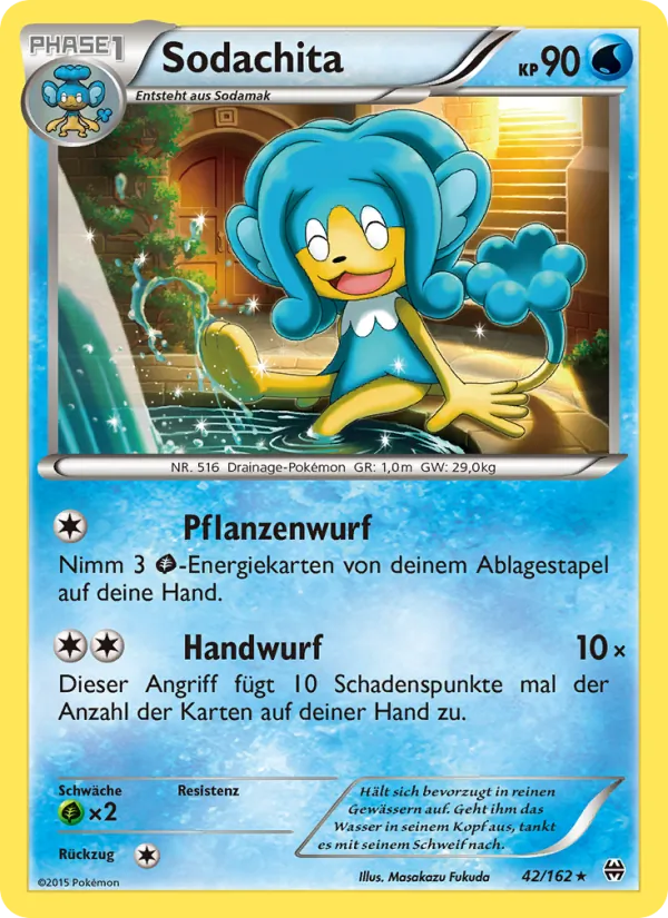 Karte Sodachita aus TURBOstart, Nummer 42/162