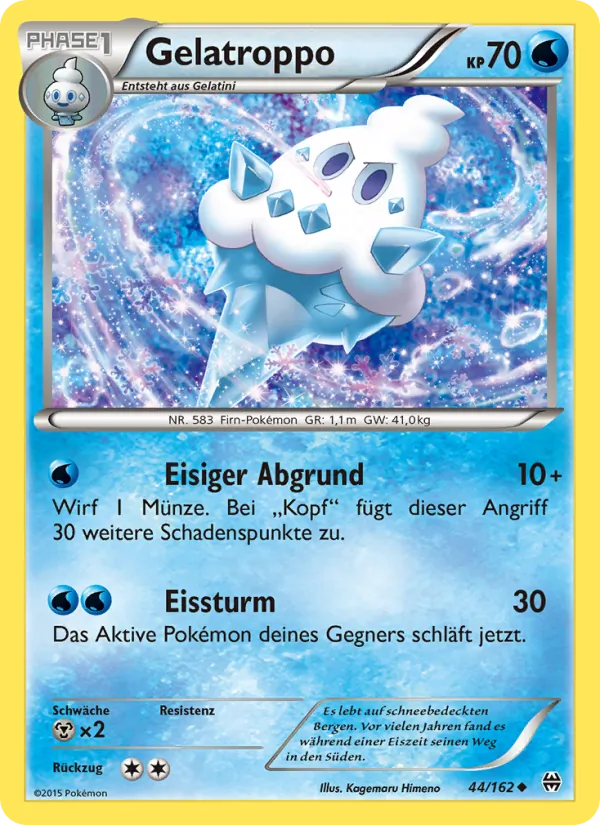 Karte Gelatroppo aus TURBOstart, Nummer 44/162