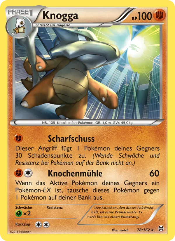 Karte Knogga aus TURBOstart, Nummer 78/162