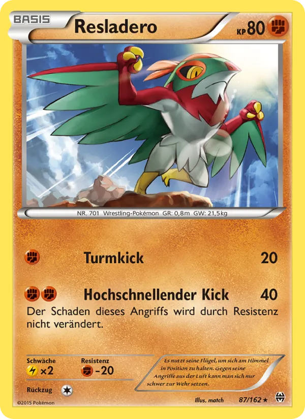 Karte Resladero aus TURBOstart, Nummer 87/162