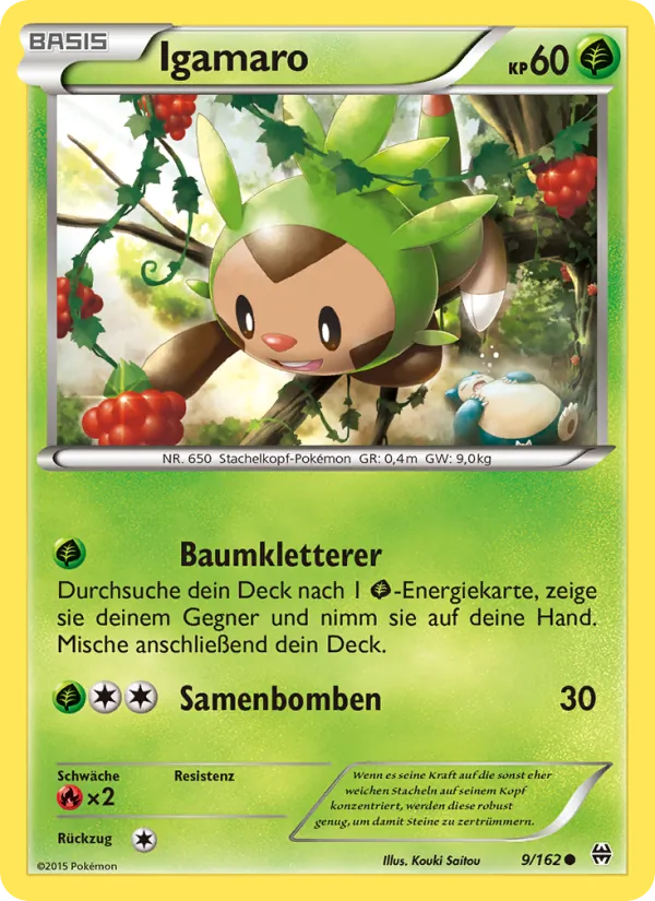Karte Igamaro aus TURBOstart, Nummer 9/162