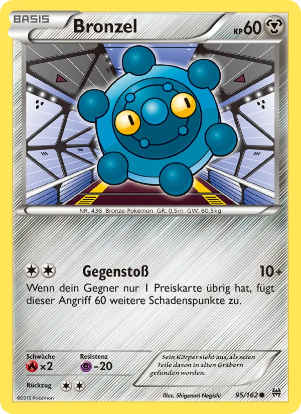 Karte Bronzel aus TURBOstart, Nummer 95/162