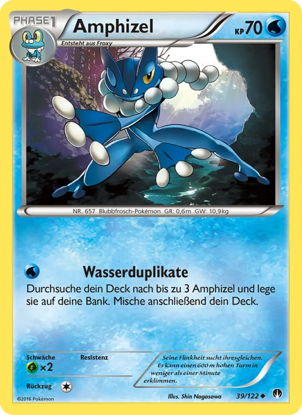 Karte Amphizel aus TURBOfieber, Nummer 39/122