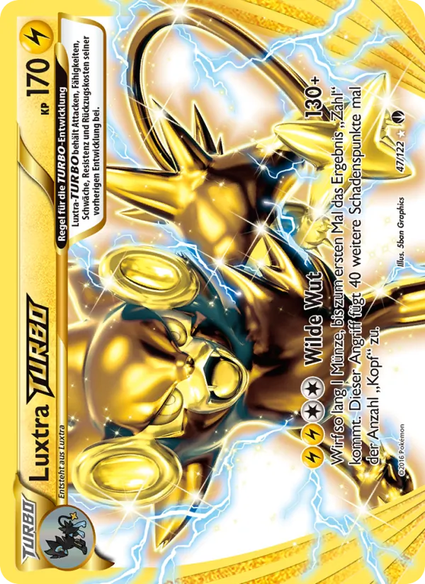 Karte Luxtra-TURBO aus TURBOfieber, Nummer 47/122