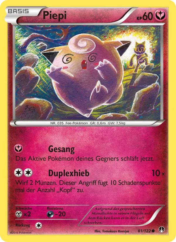 Karte Piepi aus TURBOfieber, Nummer 81/122