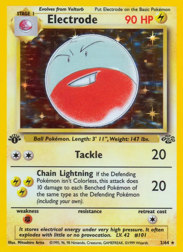 Kartu Electrode dari Jungle, nomor 2/64