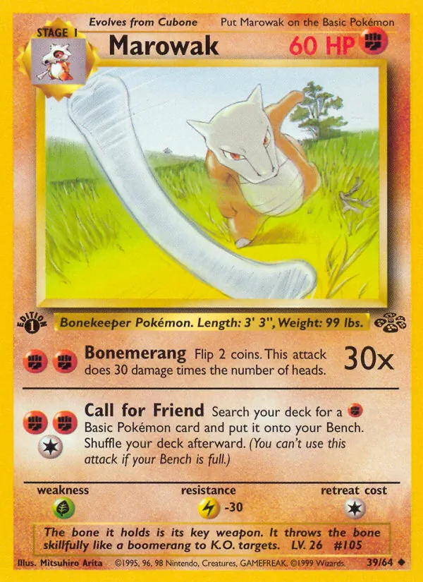 Kaart Marowak uit Jungle, nummer 39/64