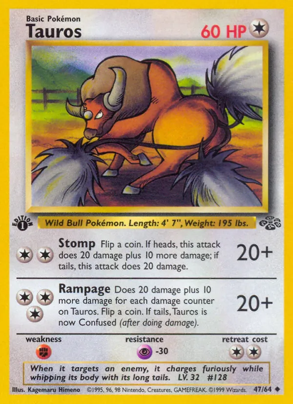 Kartu Tauros dari Jungle, nomor 47/64