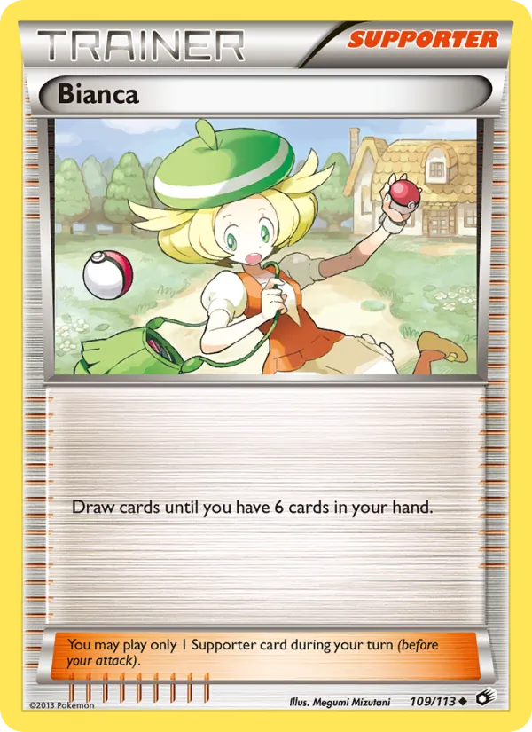 Bianca card from Legendary Treasures, number 109/113