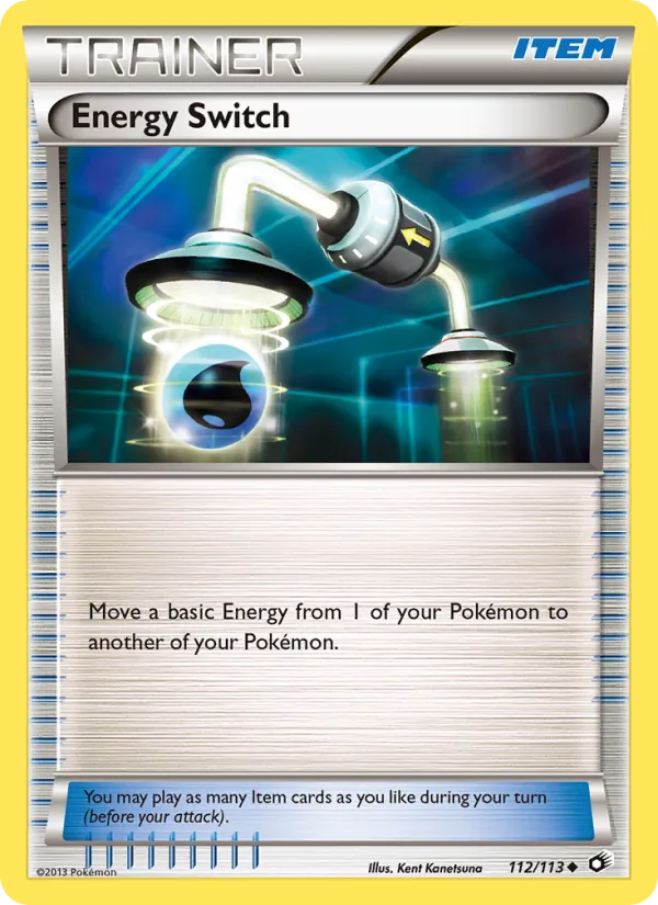 Energy Switch card from Legendary Treasures, number 112/113