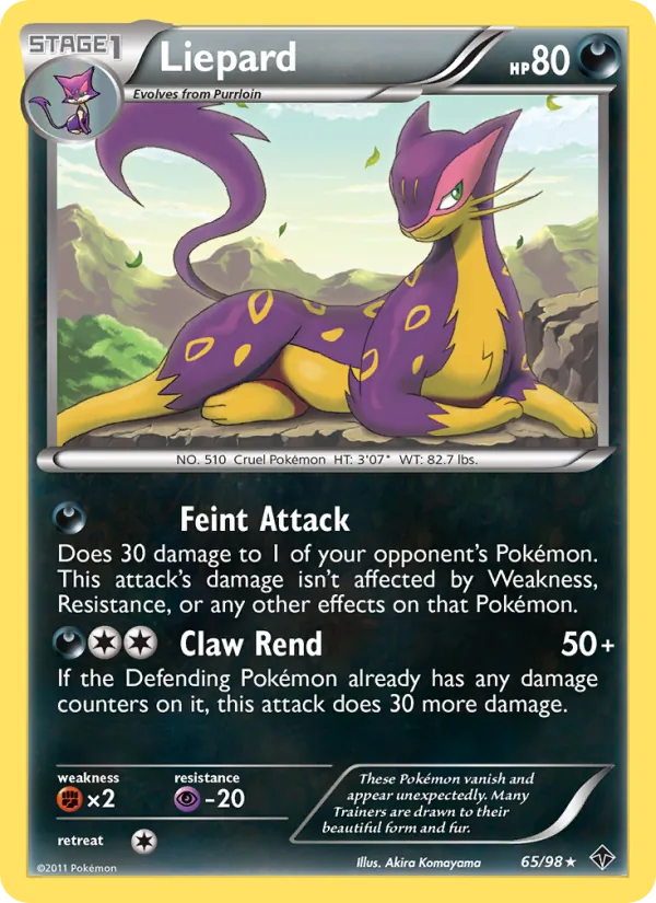 Kaart Liepard uit Emerging Powers, nummer 65/98
