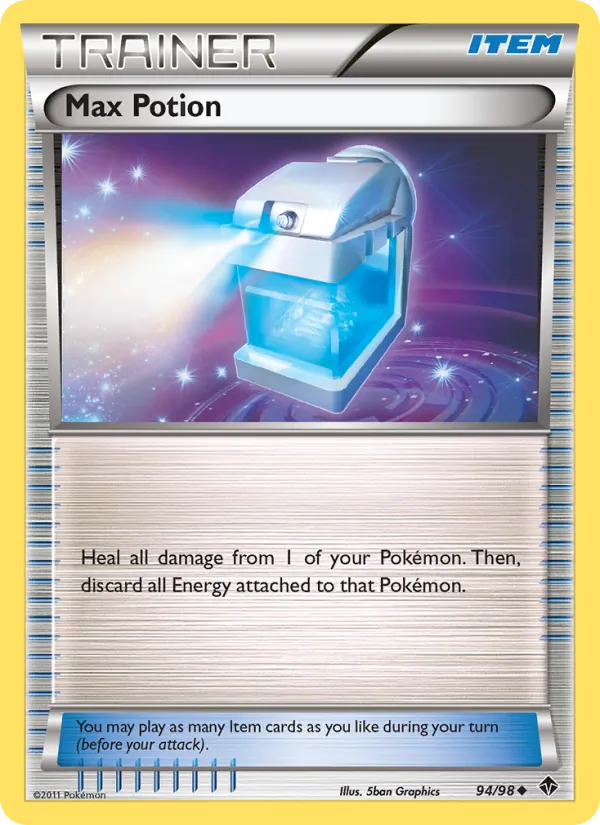 Kaart Max Potion uit Emerging Powers, nummer 94/98
